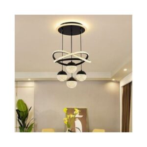 Modern Crystal Globe Chandelier